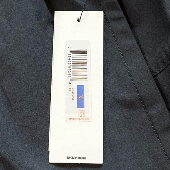 DKNY Men’s Shorts Size XL NWT Black Lined UPF40 Active Summer - Picture 6 of 8